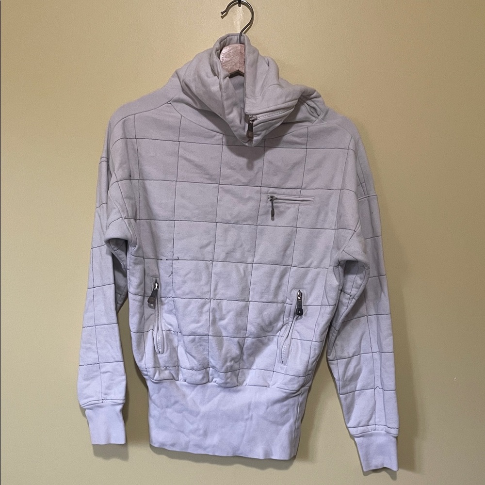 Diesel Off-White Cotton Blend Tee